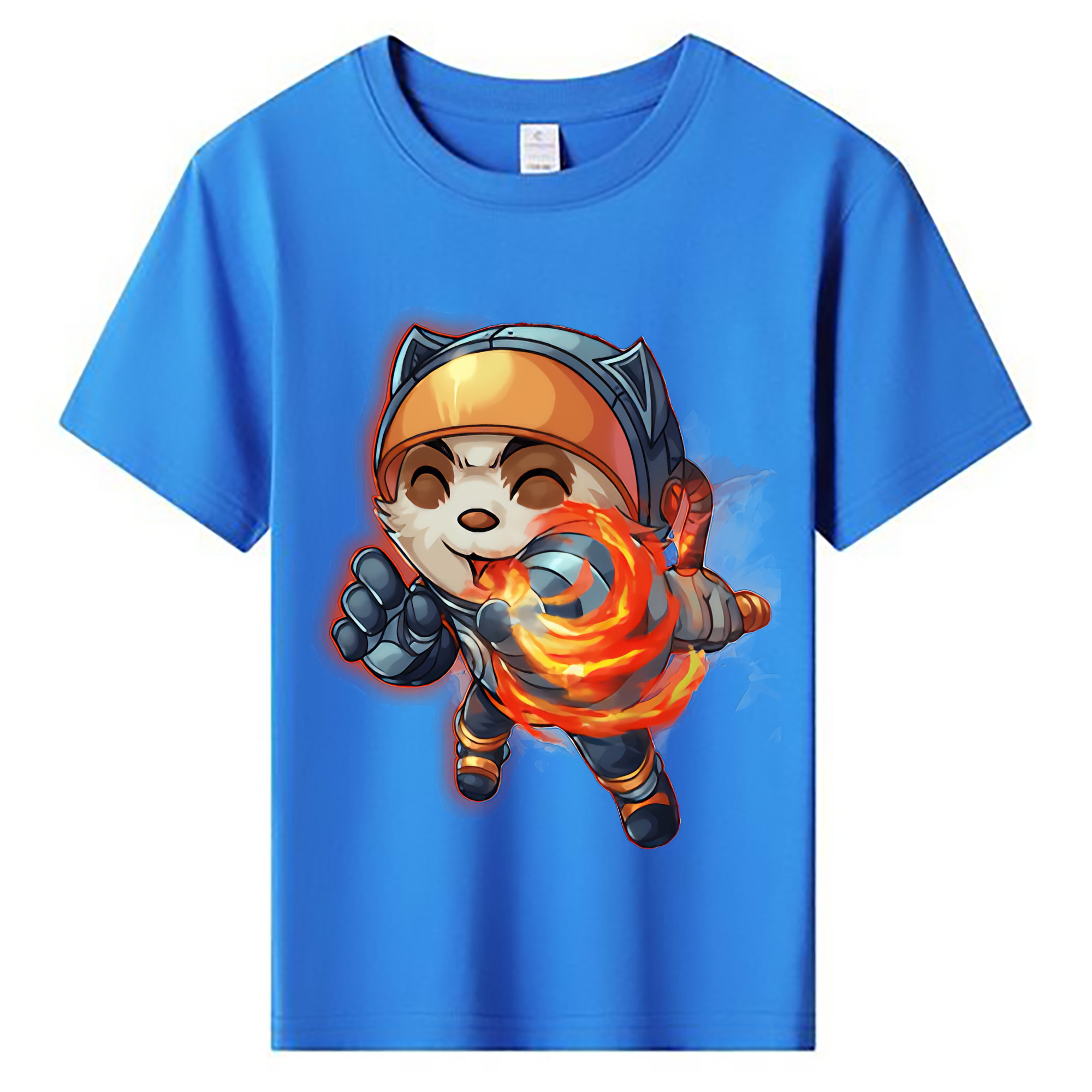 （画像用） リーグ・オブ・レジェンド League of Legends LOL 綿100％キッズTシャツ（フロントプリント）